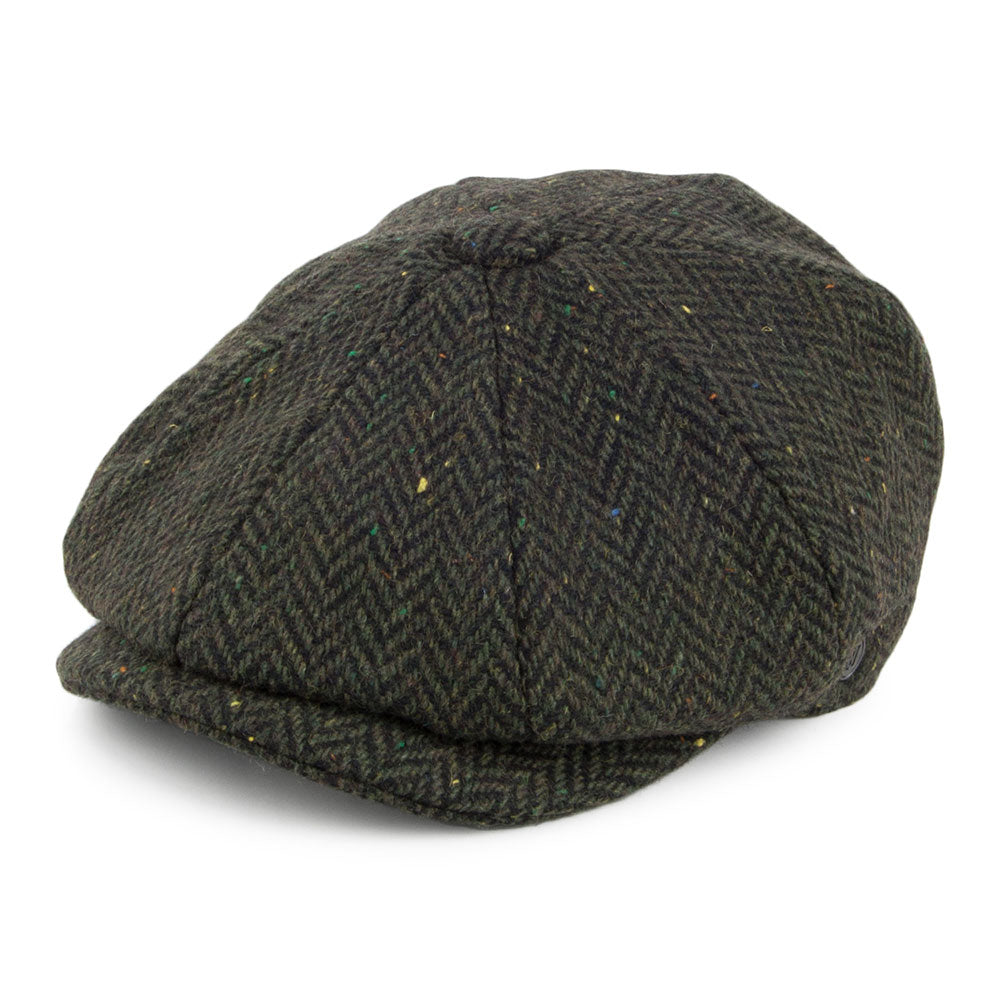 Forest Wool Blend Newsboy Cap