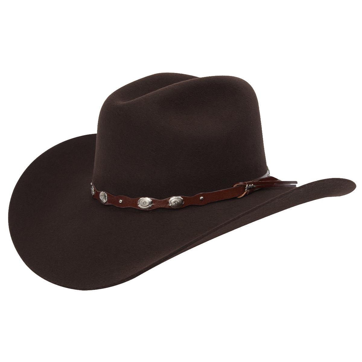 Tombstone Denver Brown Felt Cowboy Hat