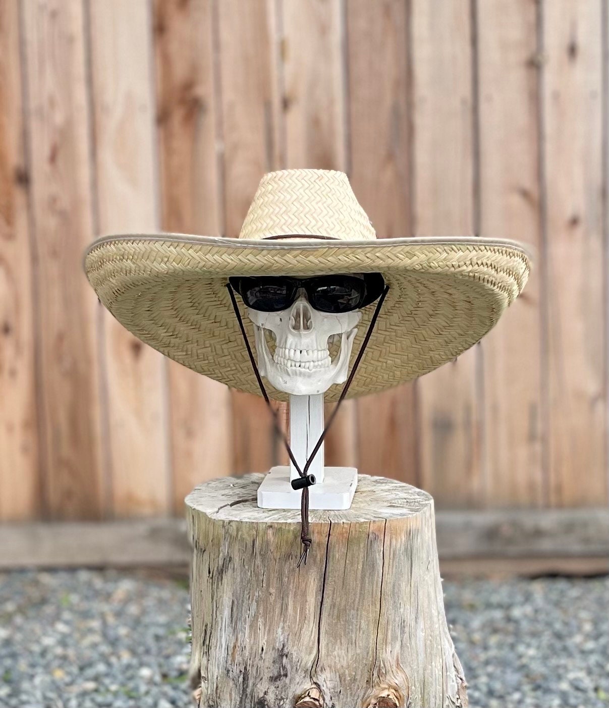 Grande Mega Ranchero Straw Hat, NATURAL Brim size about 7.50” in. inside circumference about 23.25” in. overall hat size about 23.5”x22” in - Image 5